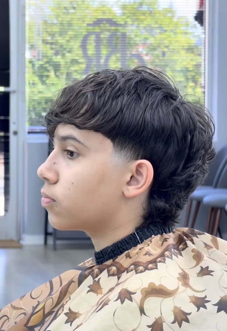 Curly Mullet